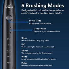 Replaceable brush heads for Sonus