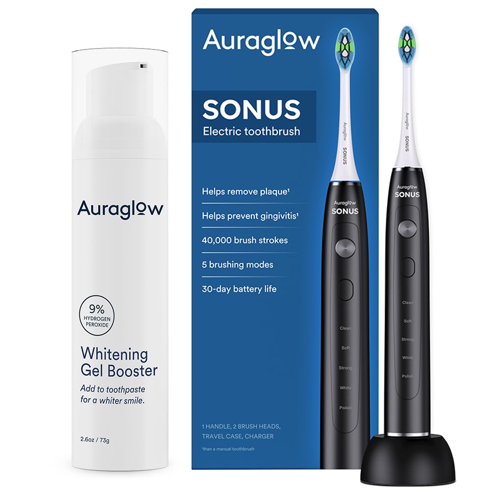 Auraglow Whitening Booster packaging