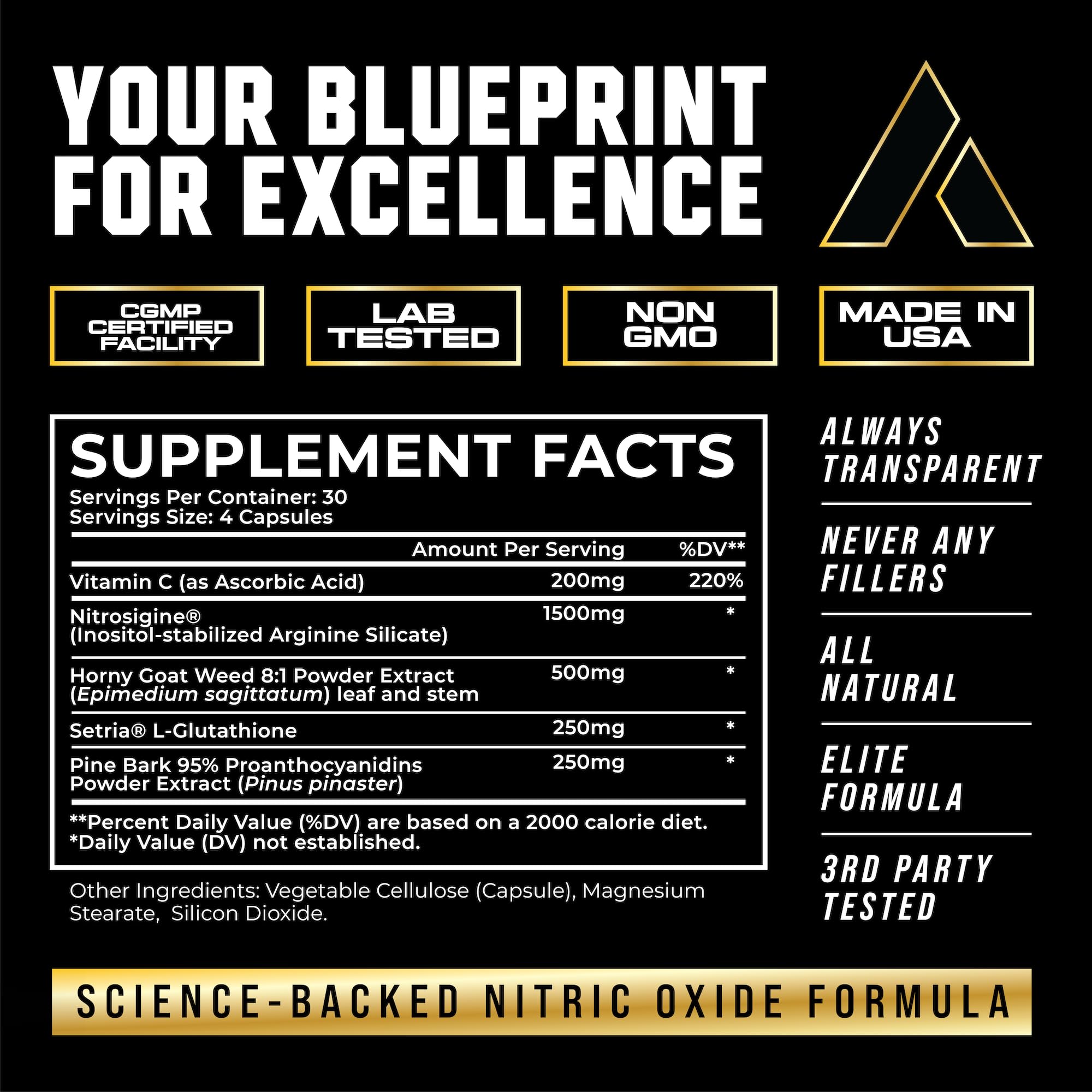 Aurascend Magnum Mode capsules closeup shows easy-to-swallow form for daily performance support.