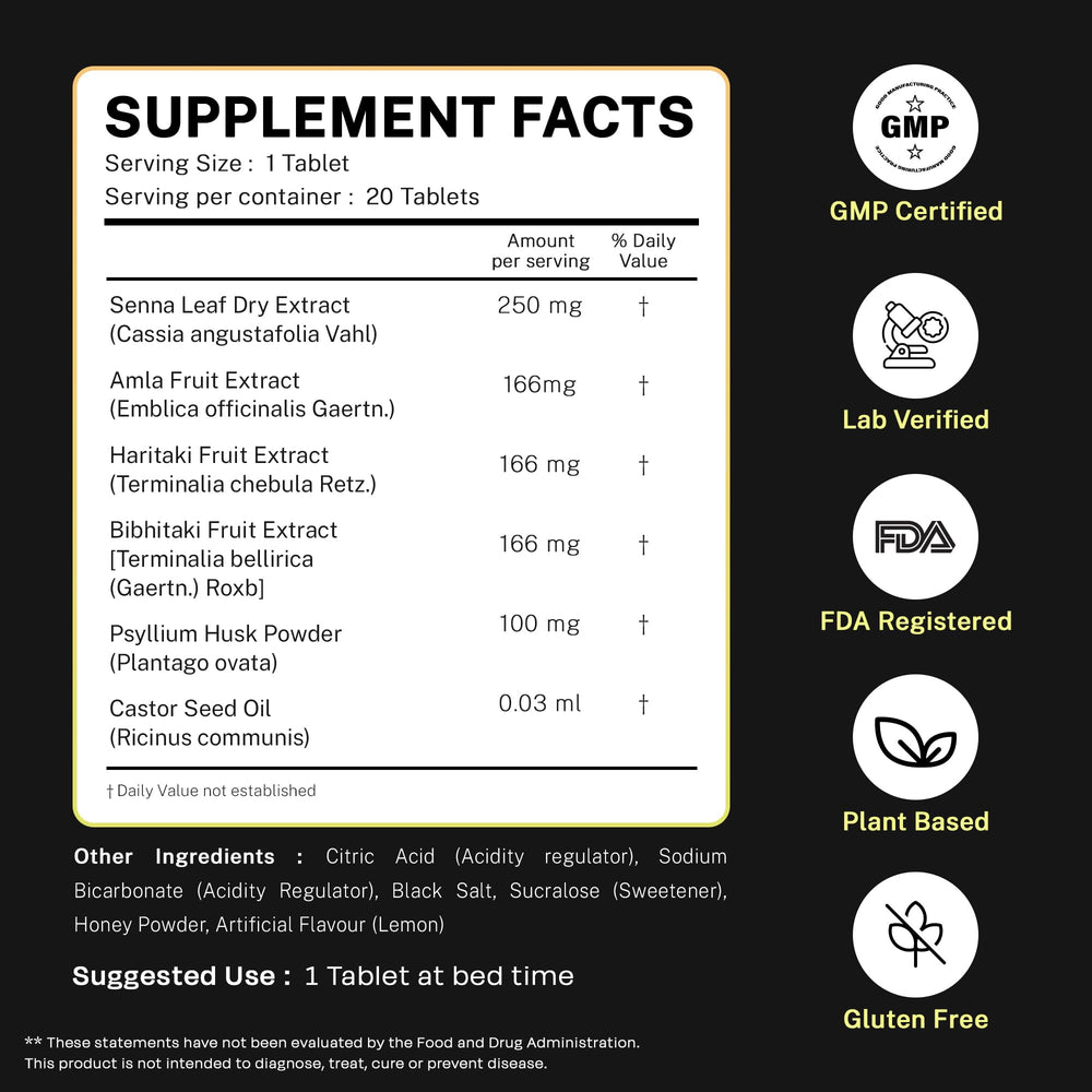 Natural ingredients emphasize Ayurveda for gut health