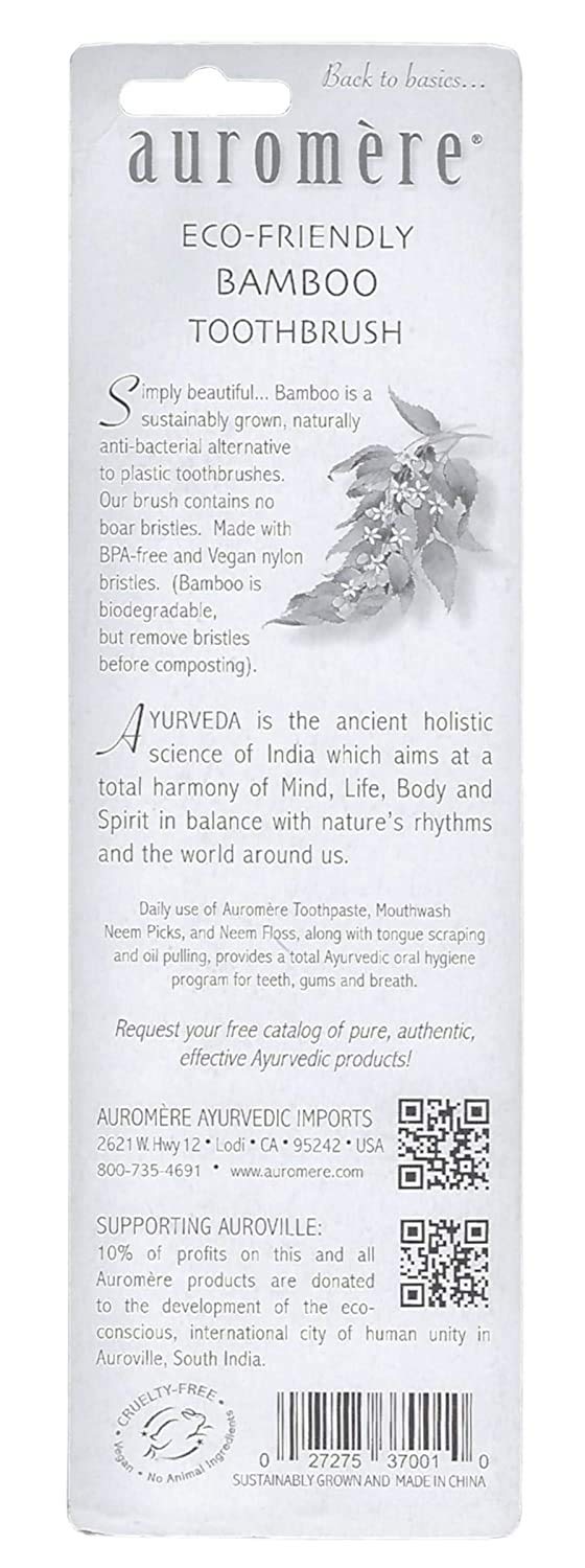 Close-up of bamboo handle showing natural grain