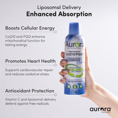 Nutritional ingredients panel with CoQ10, PQQ and Vitamin C