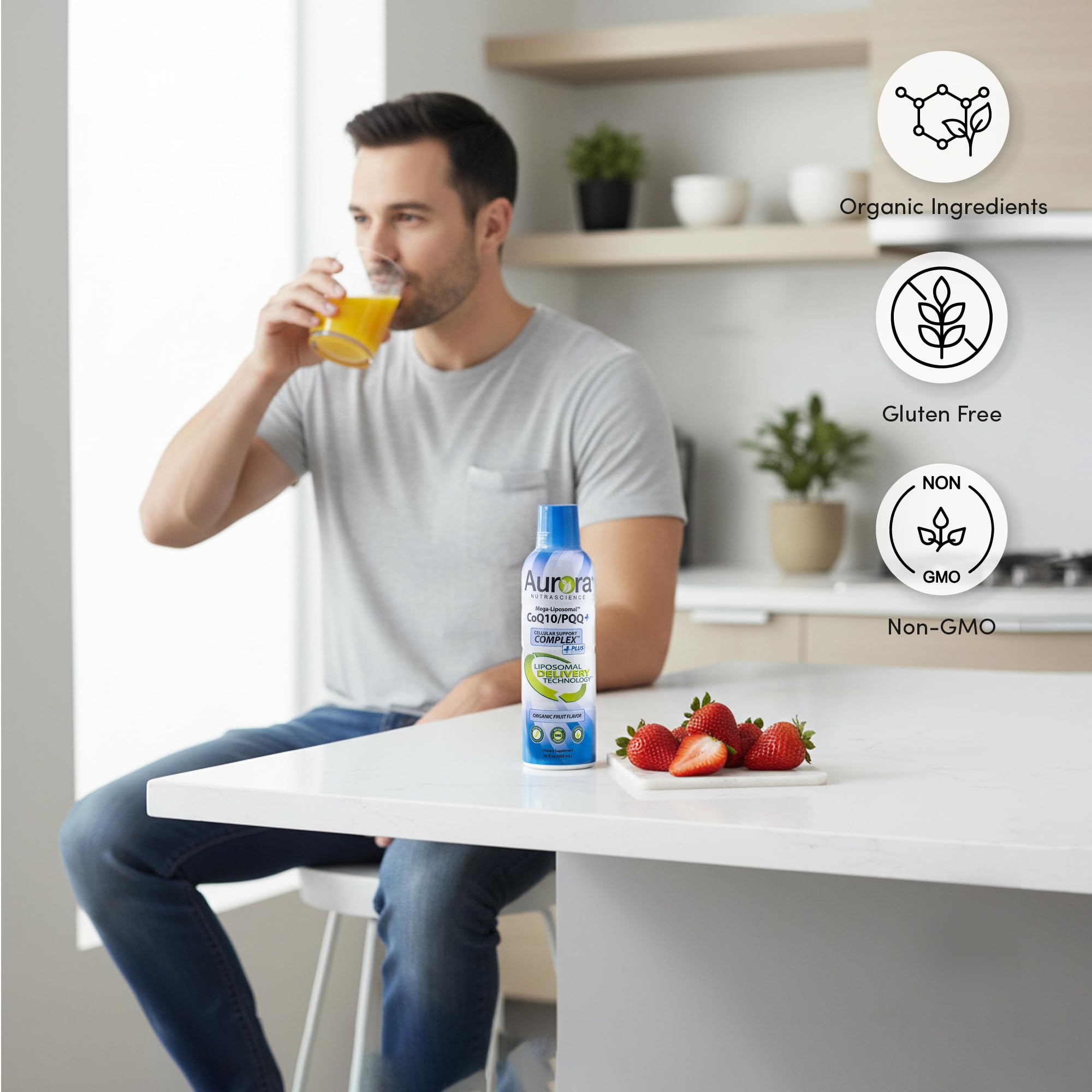 32 strawberry-flavored travel packets for on-the-go supplementation