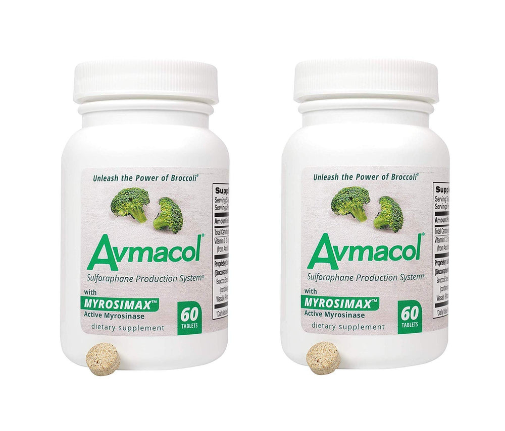 AVMACOL 120 capsules two-bottle value pack – front view