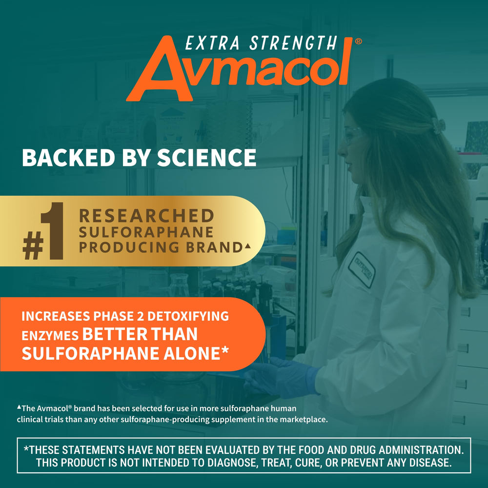 Close-up of Avmacol Extra Strength tablets