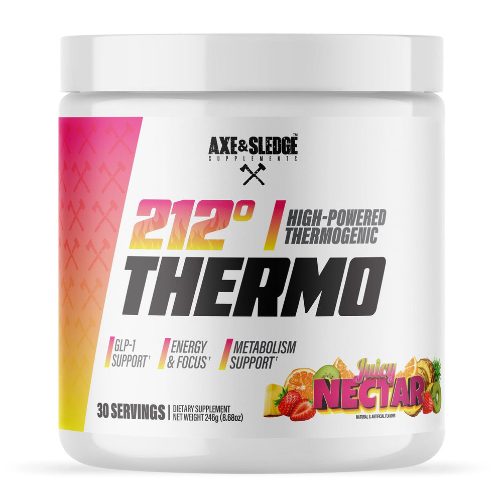Axe & Sledge 212º Thermo Juicy Nectar canister for weight management and energy