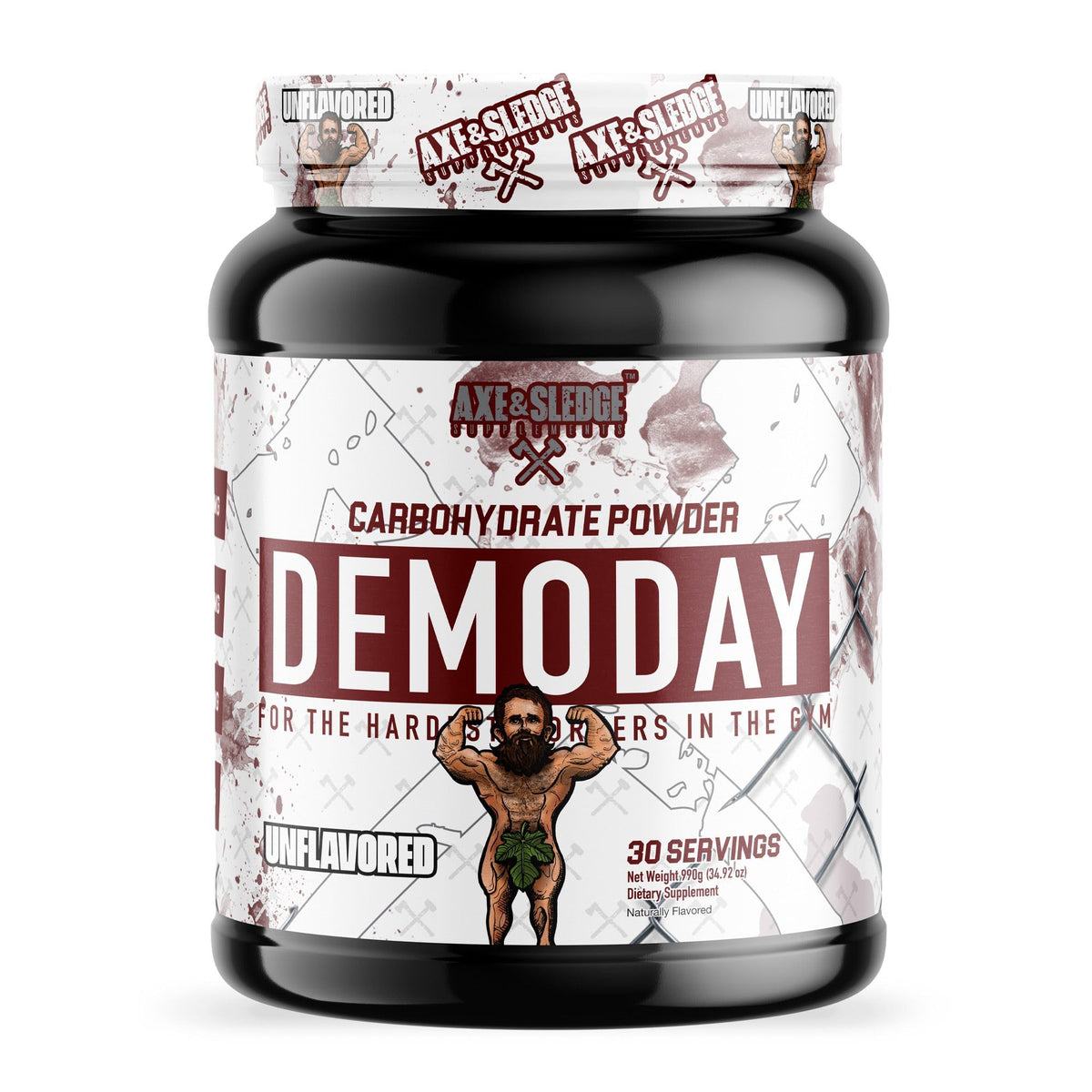 Axe & Sledge Demo Day bottle pour supports intra-workout energy.