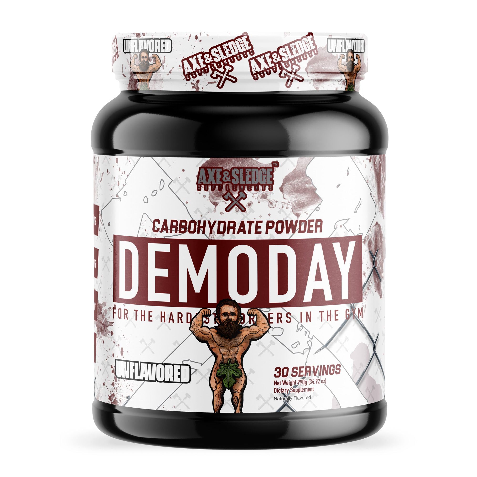 Axe & Sledge Demo Day bottle pour supports intra-workout energy.