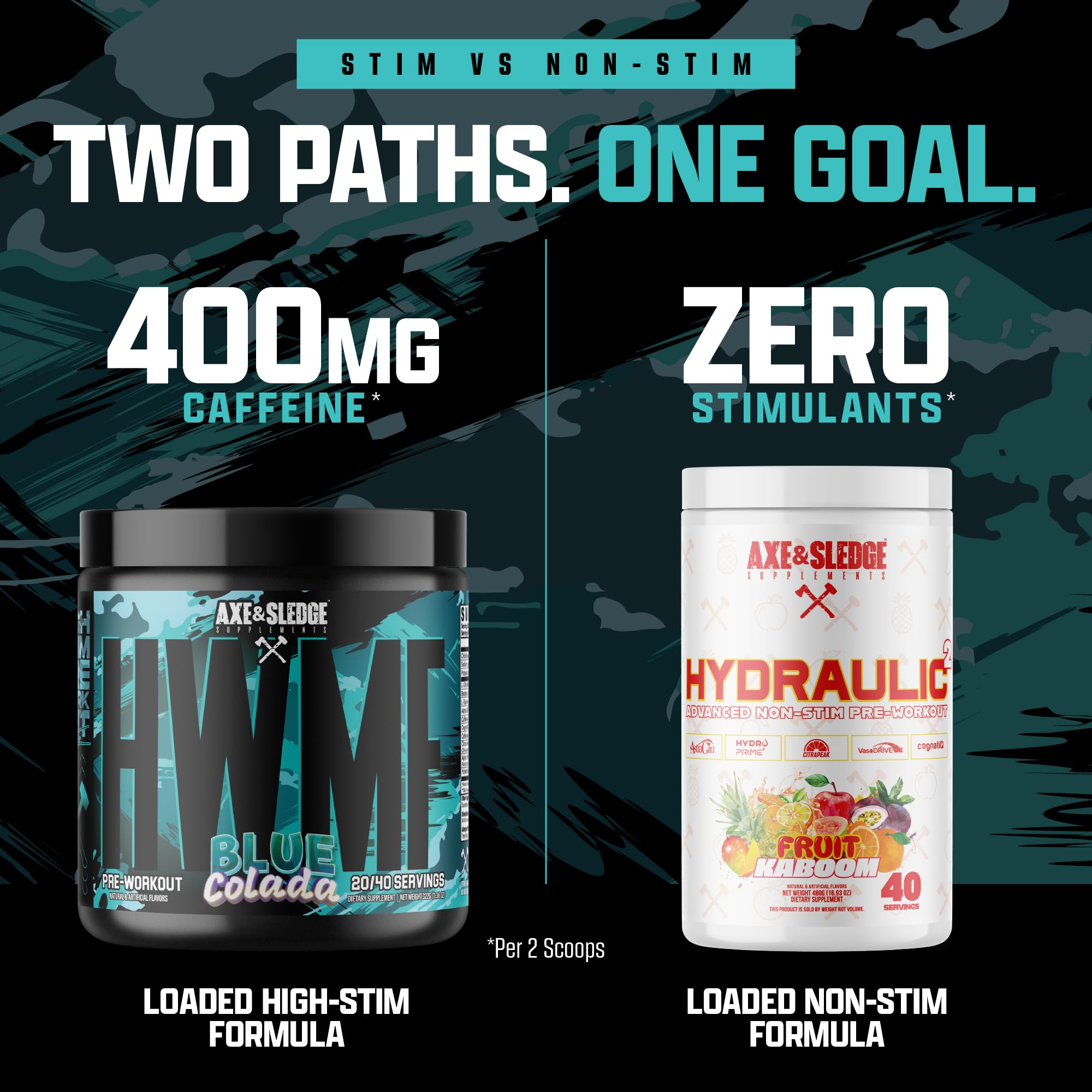 Axe & Sledge HWMF during-workout image highlighting sustained energy and drive.