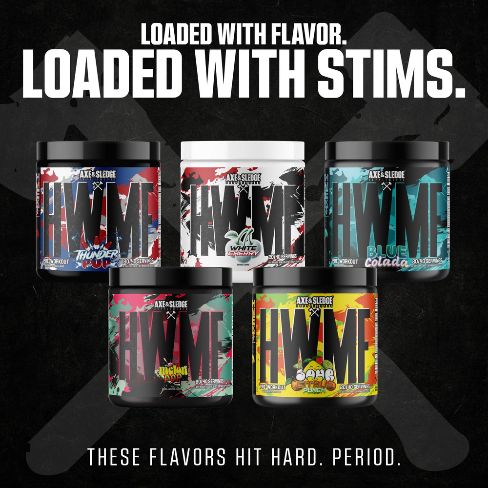 Axe & Sledge HWMF serving-size measure emphasizing measured portions for dose control.
