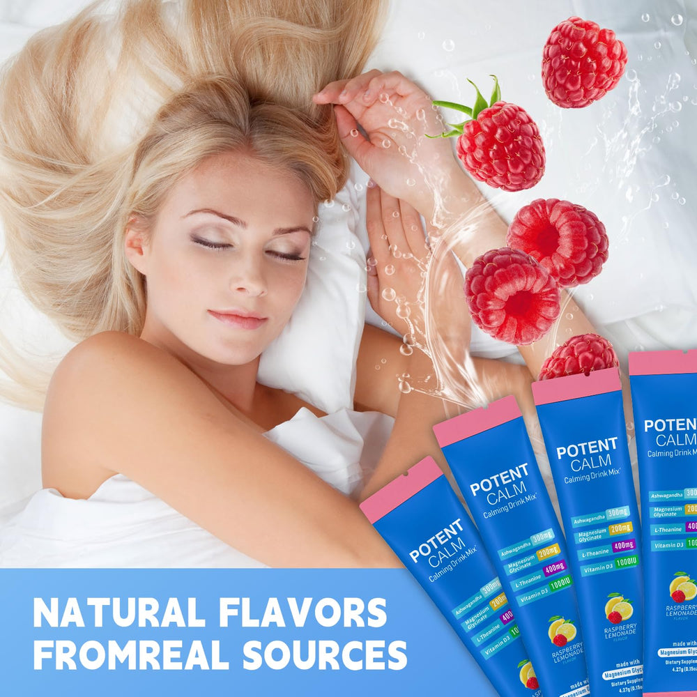 Image depicting magnesium glycinate and L-theanine ingredients