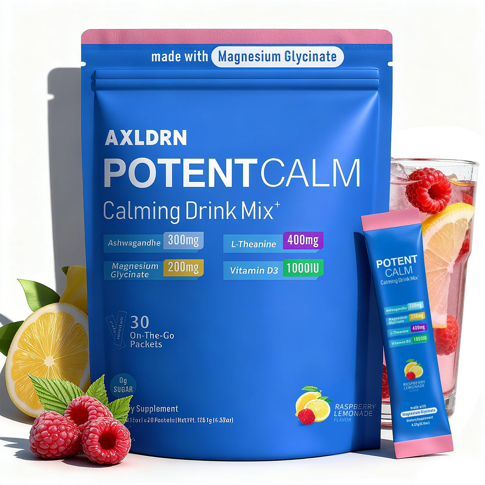 Lifestyle shot: on-the-go calm with PotentCalm