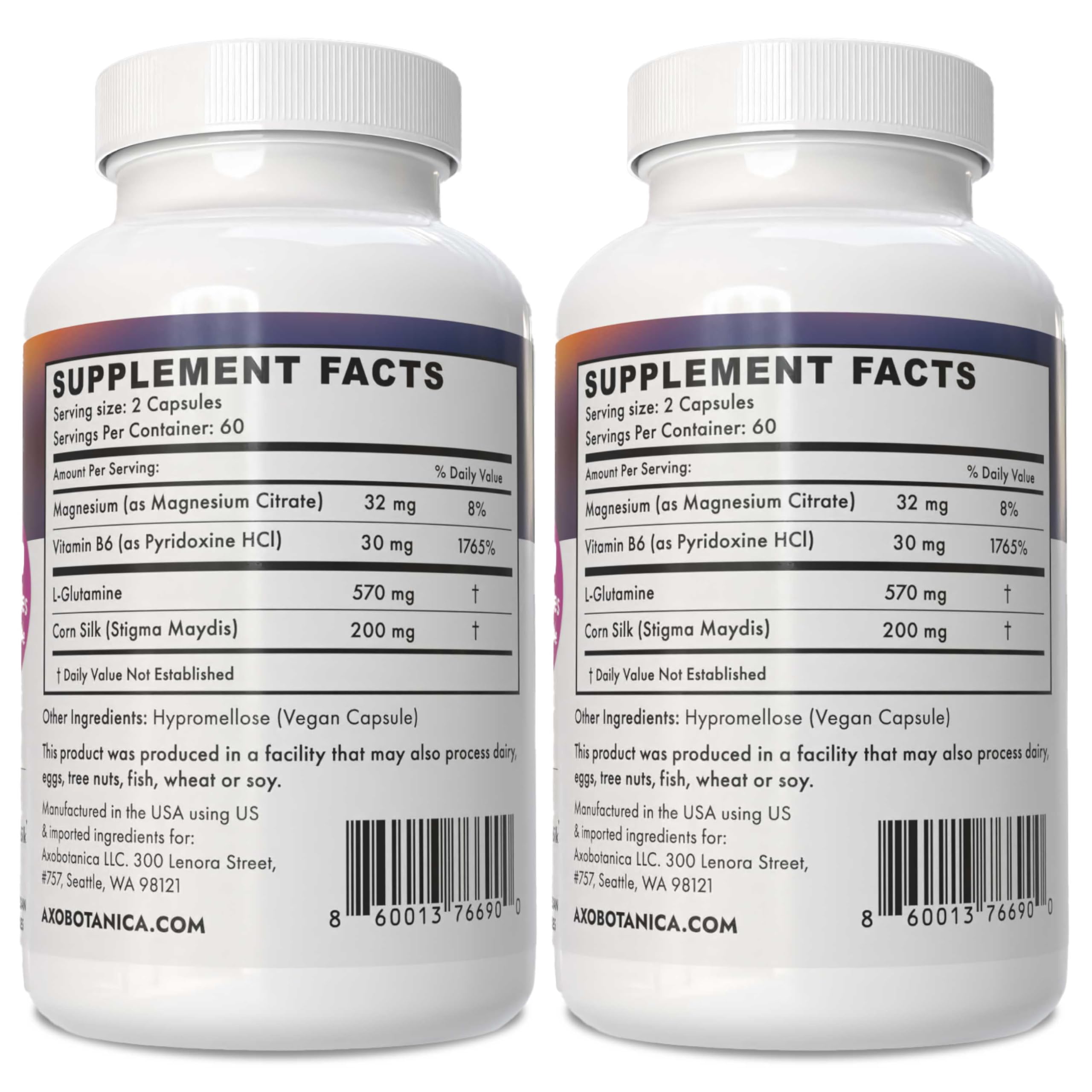 USA-made facility and quality assurance claims on packaging