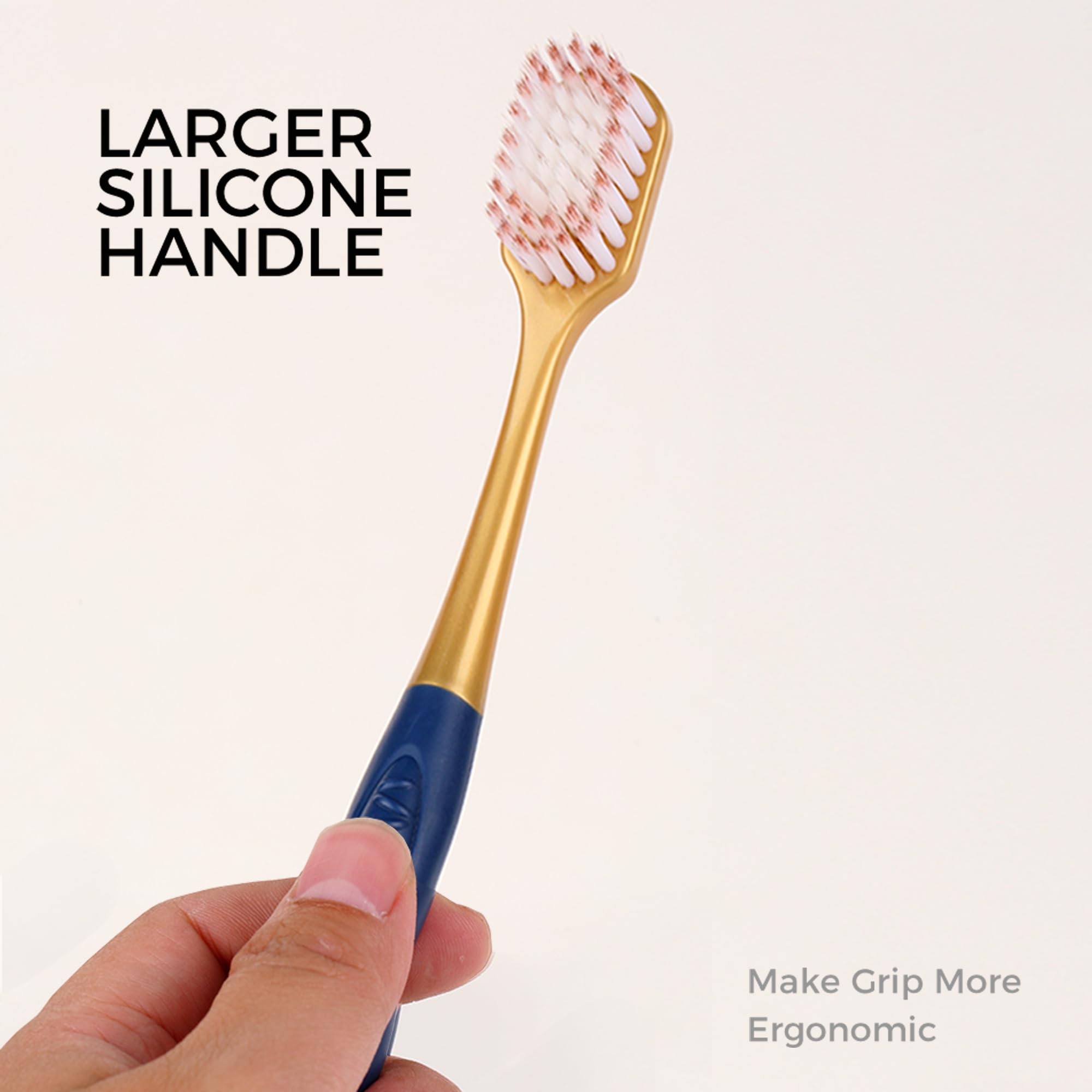 Bristles with 48-hole flocking technology