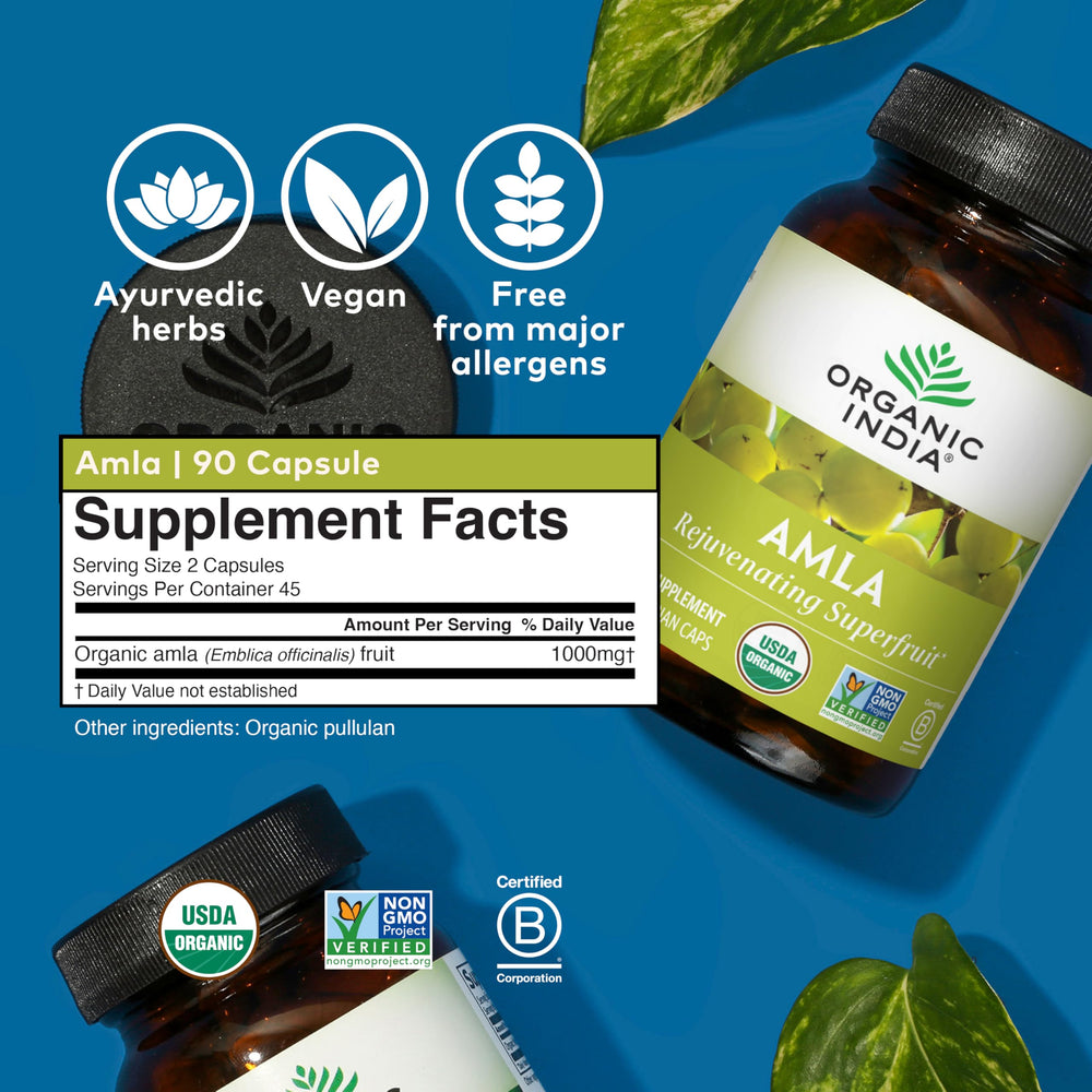 Ayurvedic herbal supplement packaging
