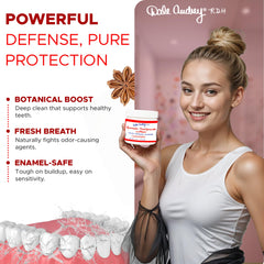 Ayurvedic Cinnamon Tooth Powder packaging