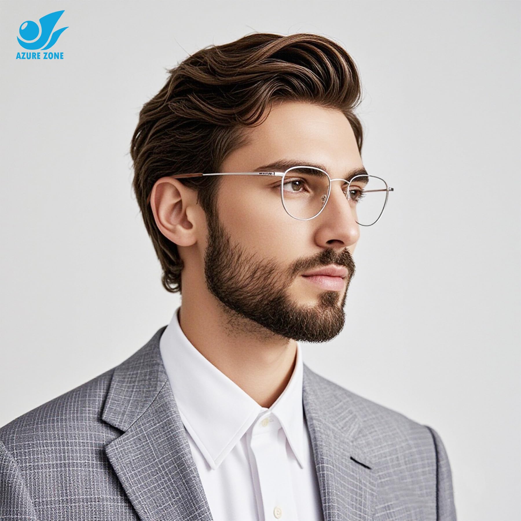 Comfortable silicone eyewear end tips in black and brown