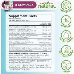 Energy support benefits of B complex liquid drops