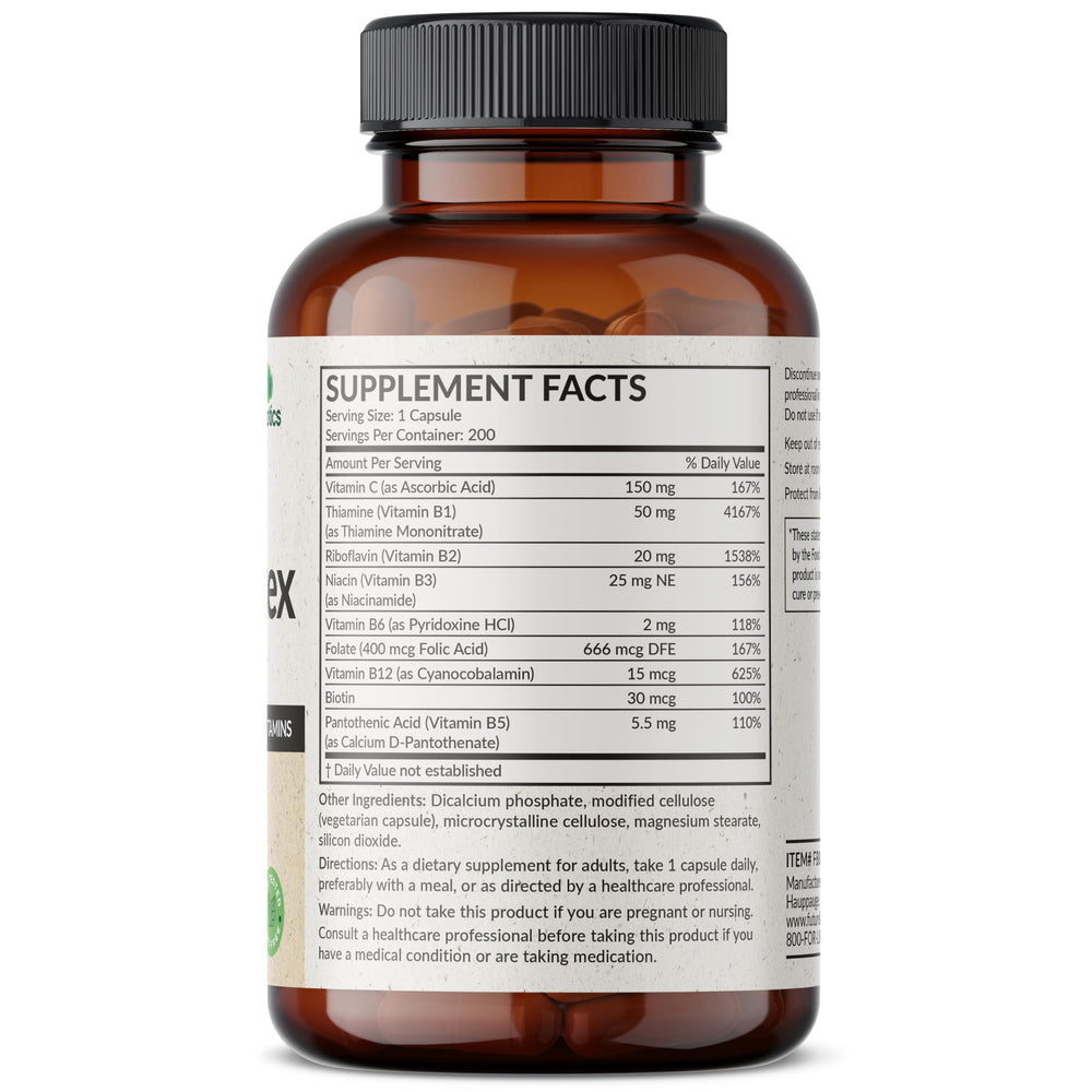 B complex vitamins for energy, immune and nervous system support