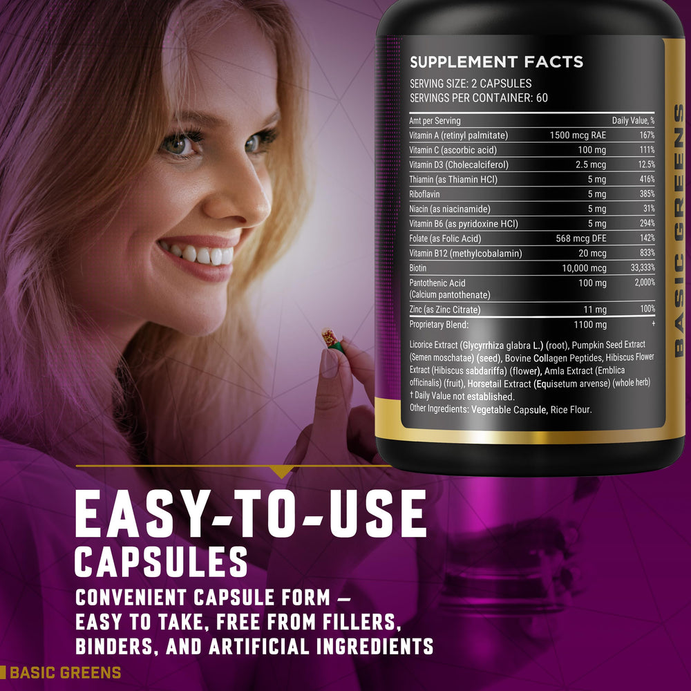 B-complex vitamins illustration