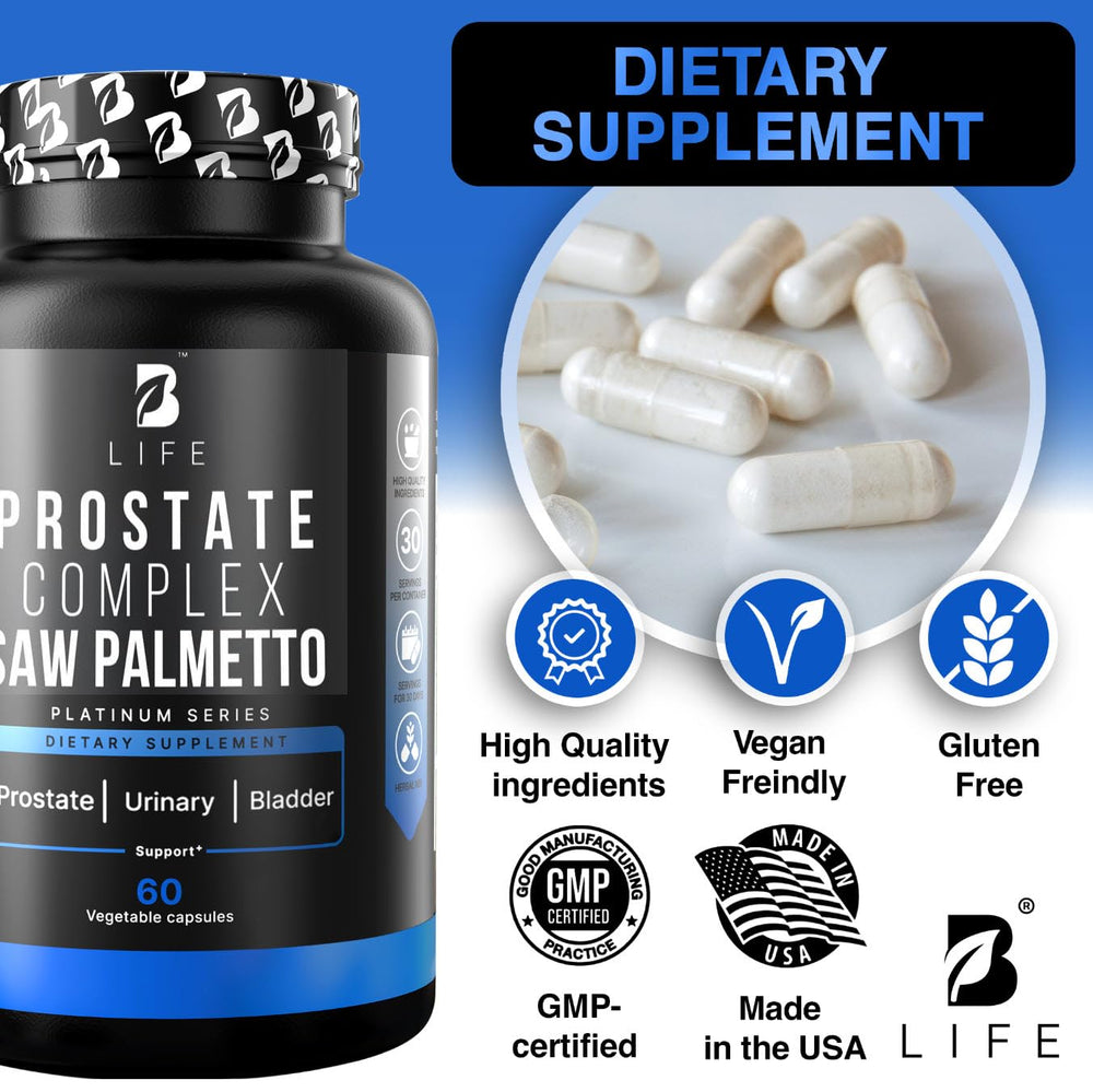 Prostate health benefits for men and overall wellness