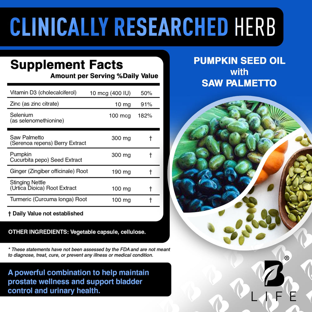 Turmeric and ginger in men's health supplement