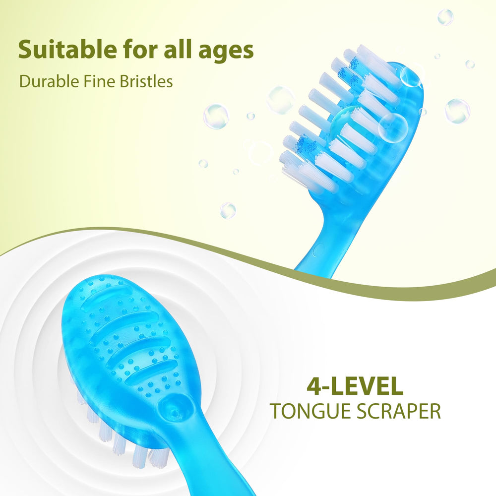 Mint toothpaste accompanying B Rush 5-in-1 kit