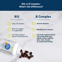 Illustration of B vitamins and minerals ingredients