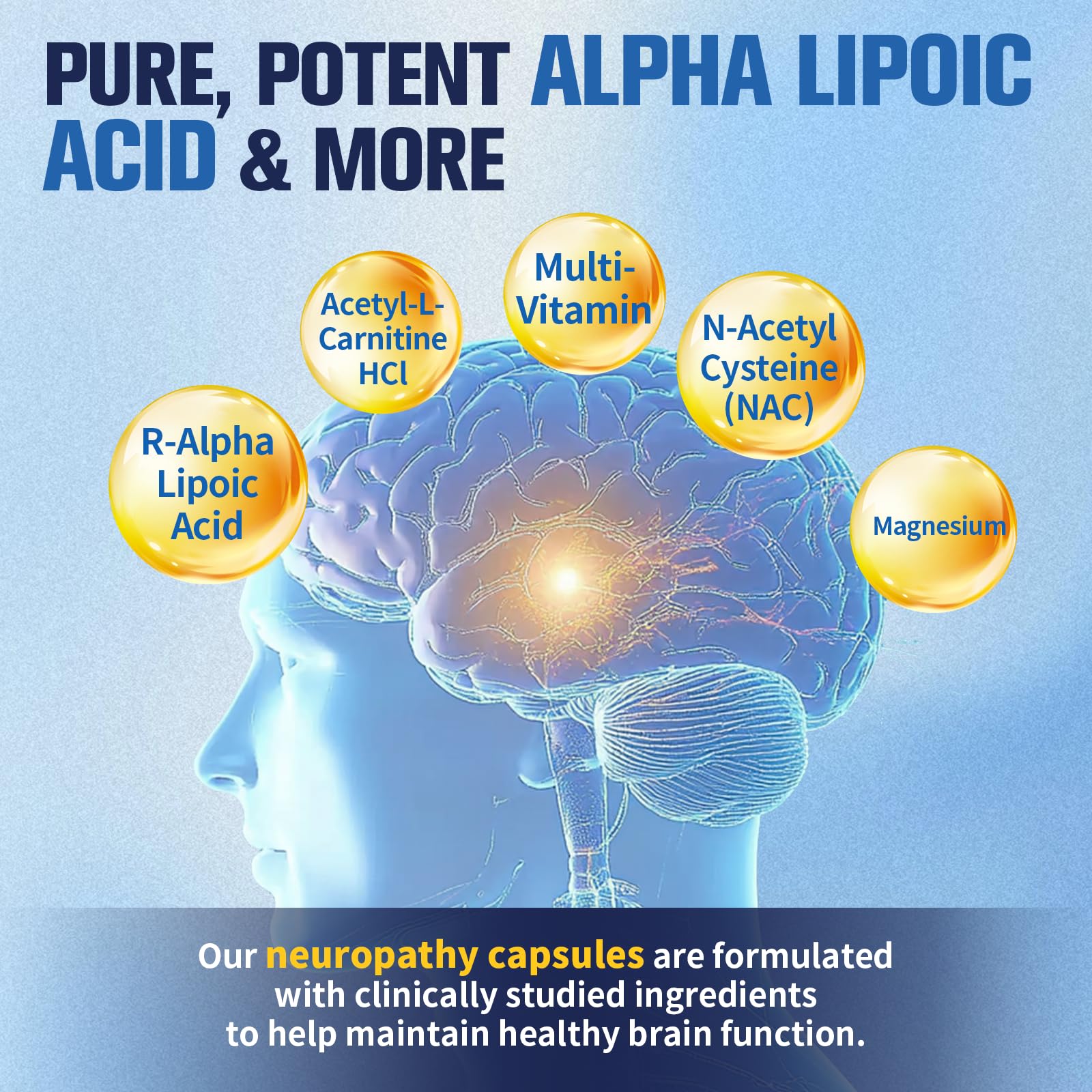 B-complex vitamins for nerve health and energy metabolism