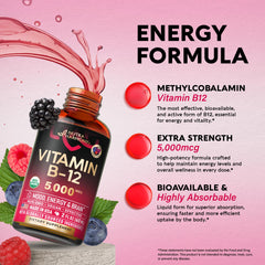 Dropper dispensing B12 liquid