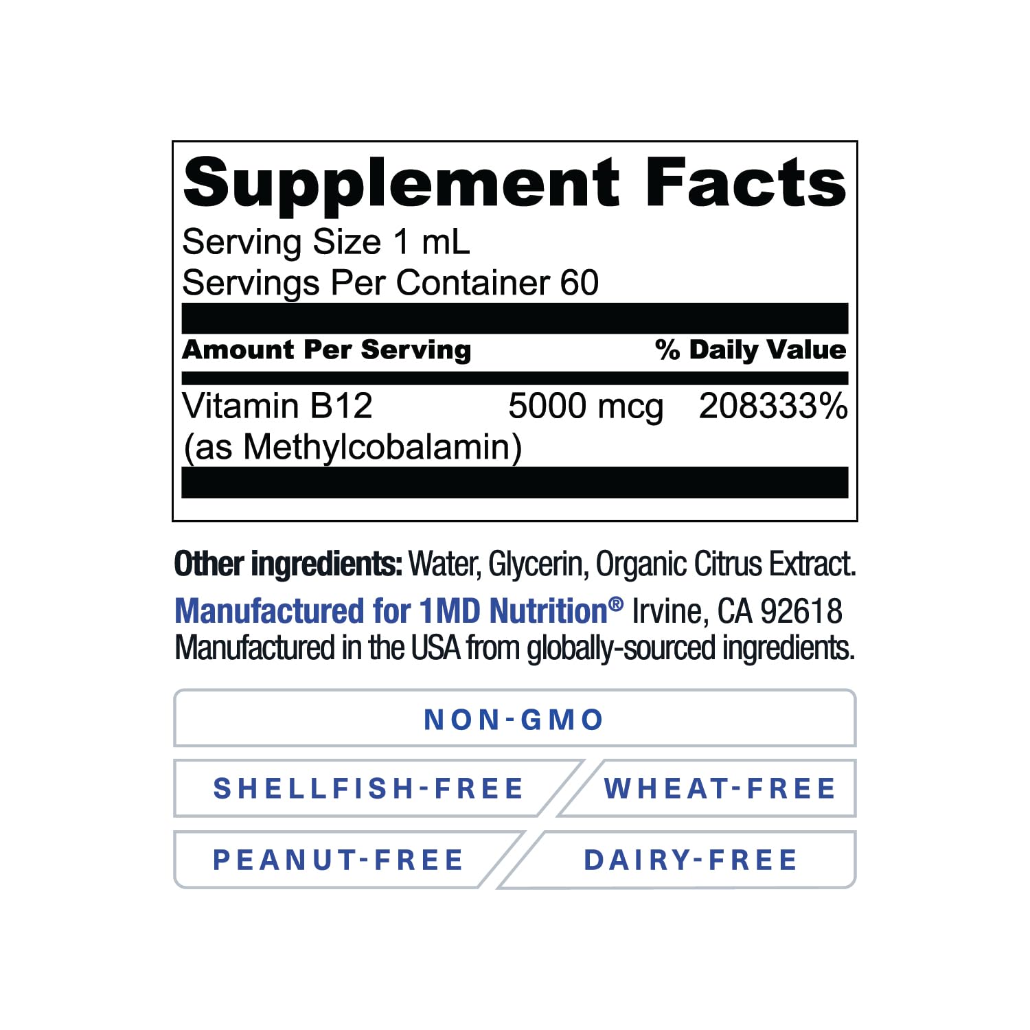 Diagram of methylcobalamin B12 molecule structure