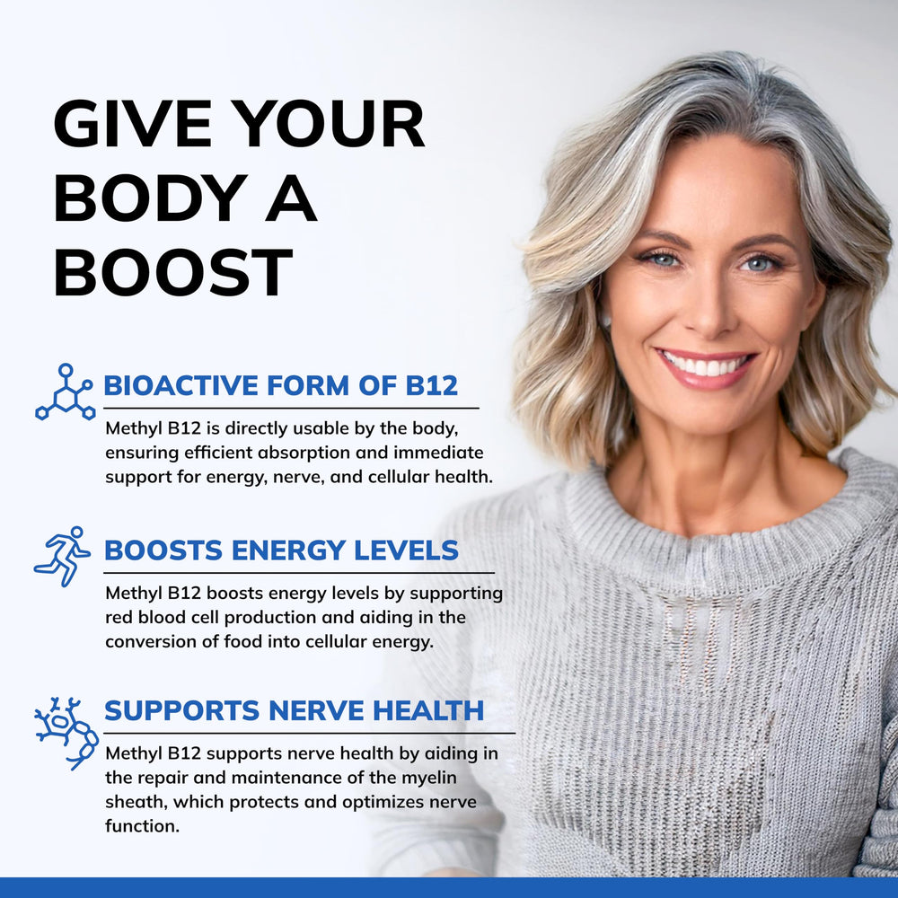 Vitamin B12 tablet bottle packaging