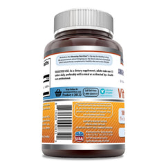 Non-GMO, gluten-free Vitamin B6 supplement bottle – USA made