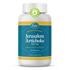 Baar Organic Jerusalem Artichoke bottle label