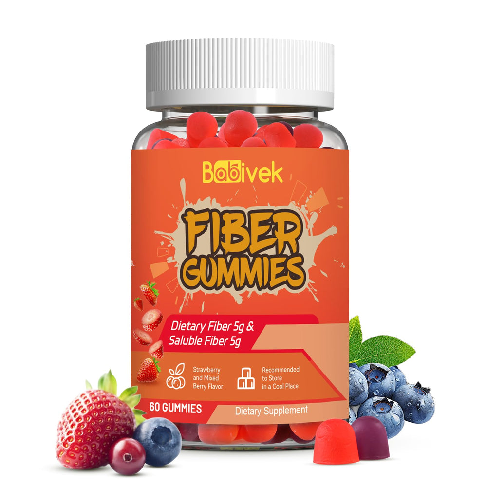 BABIVEK Fiber Gummies bottle - front view