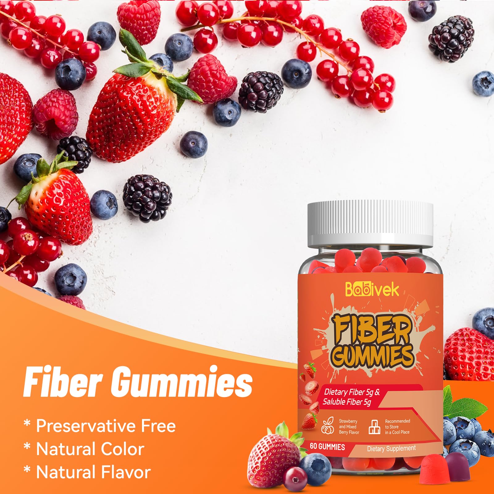 Ingredients: vegan, non-GMO, gluten-free, no artificial flavors