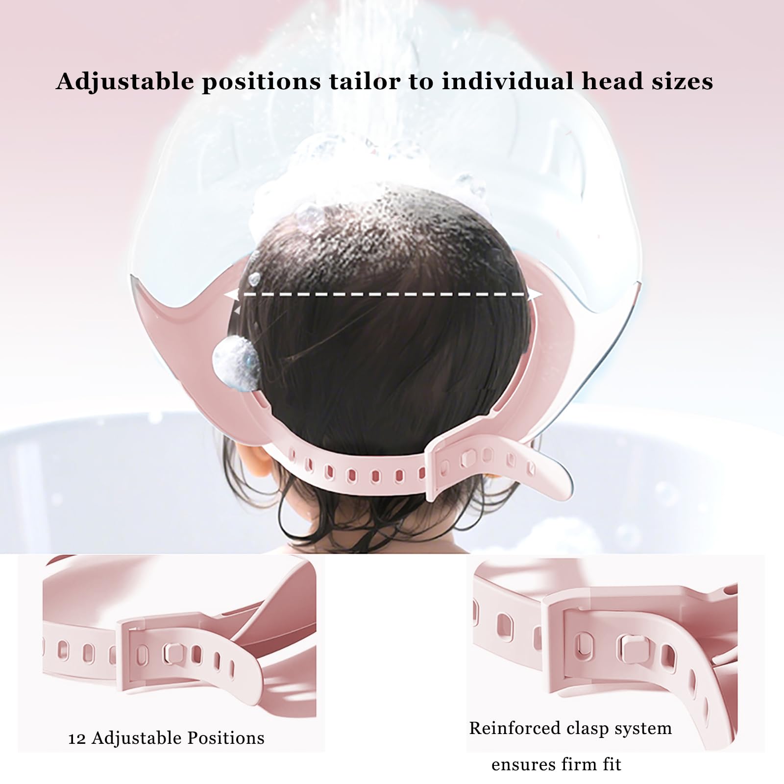 Cute crown-shaped bath visor for kids