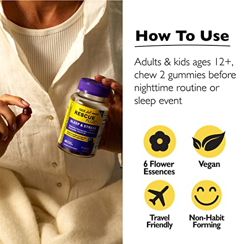 Daytime and nighttime gummy bottles displayed together