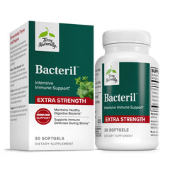 Bacteril Extra Strength bottle front label