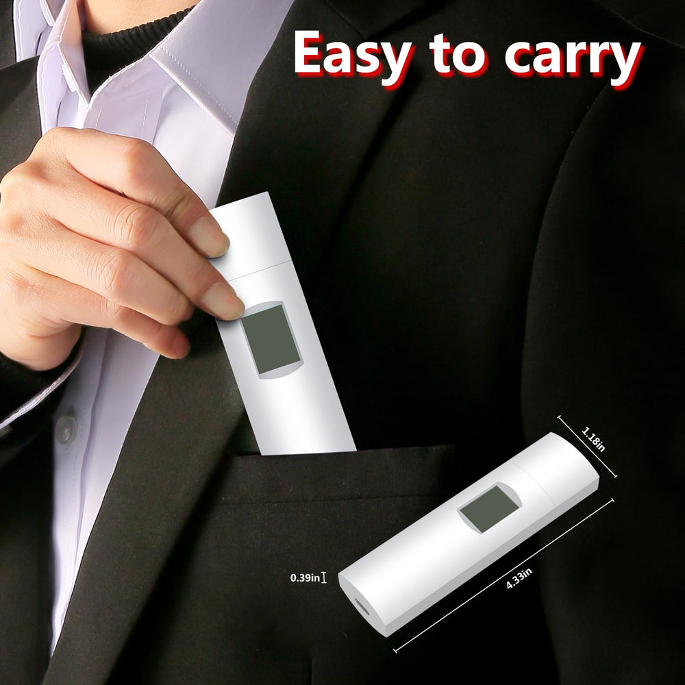 White color compact bad breath detector