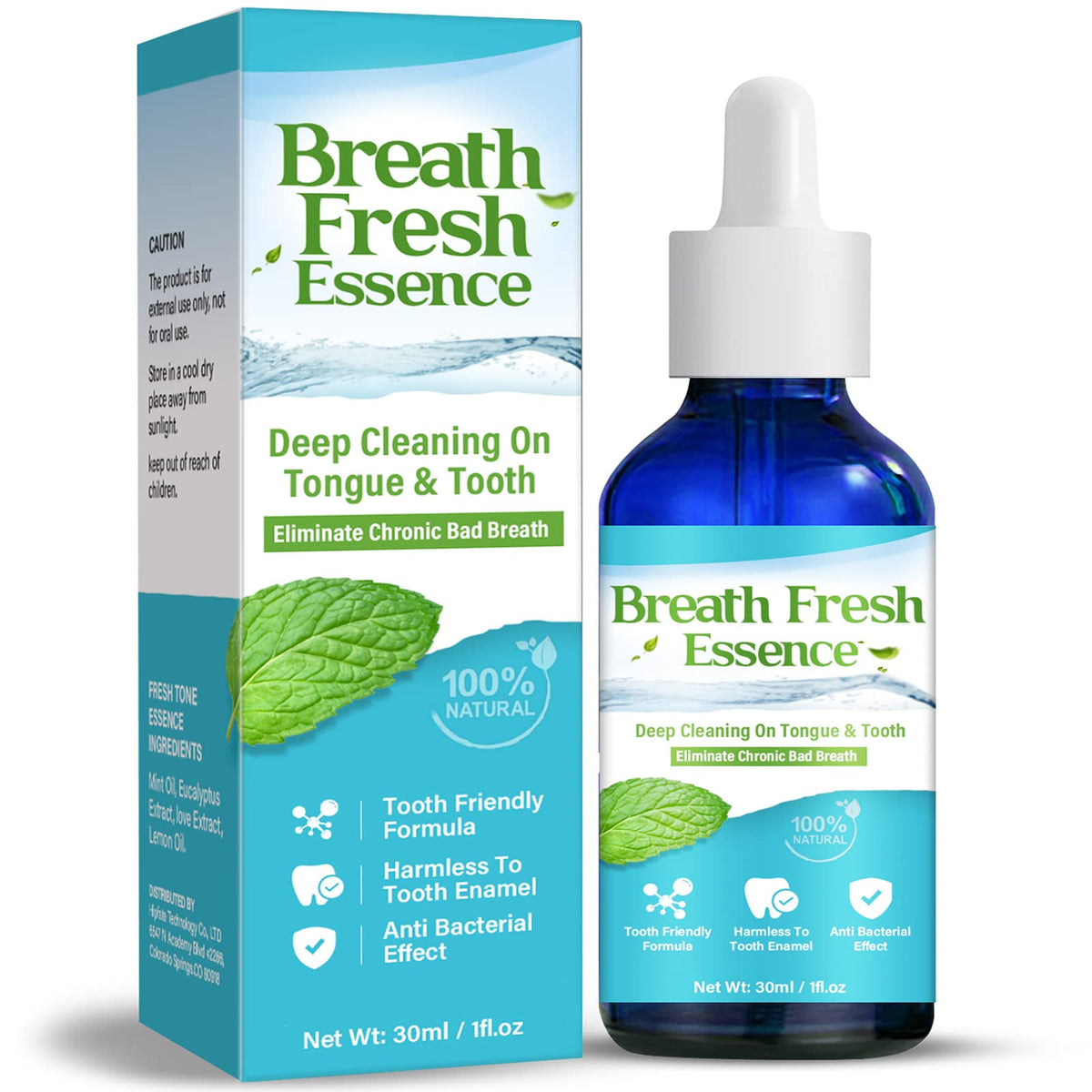 Adult bad breath treatment packaging