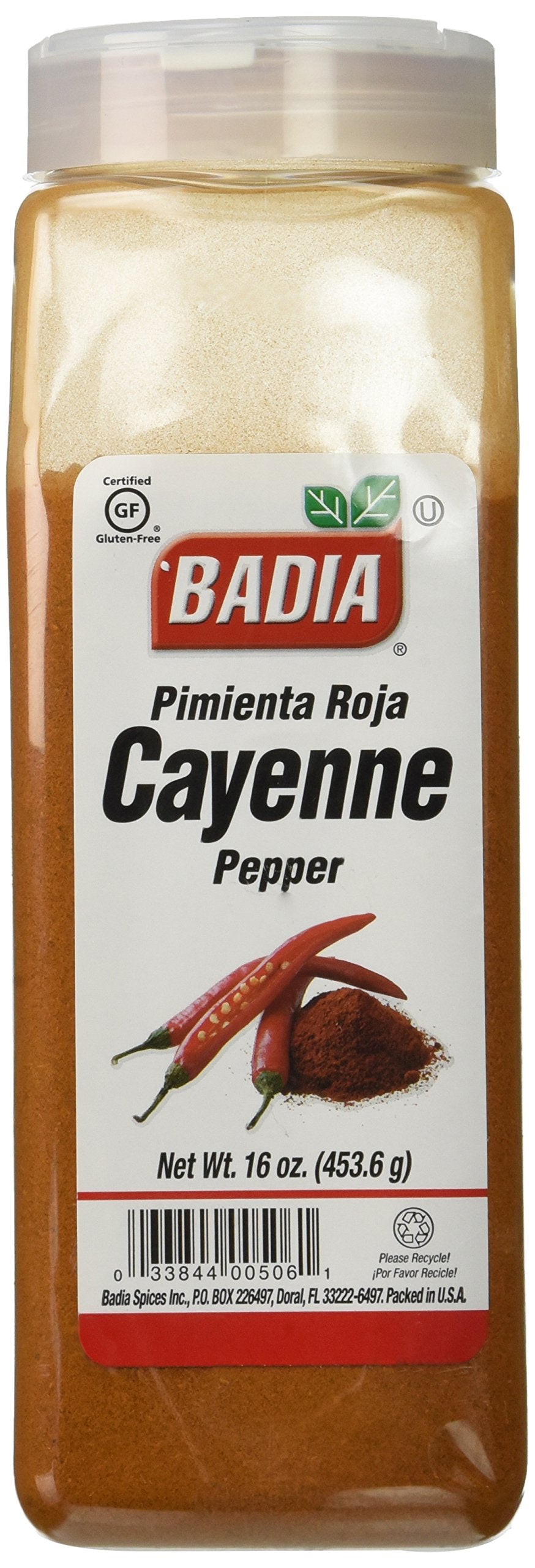 Badia Pepper Cayenne 16 oz bottle
