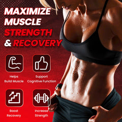 Bageto Creatine Monohydrate Gummies label with 8000mg complex