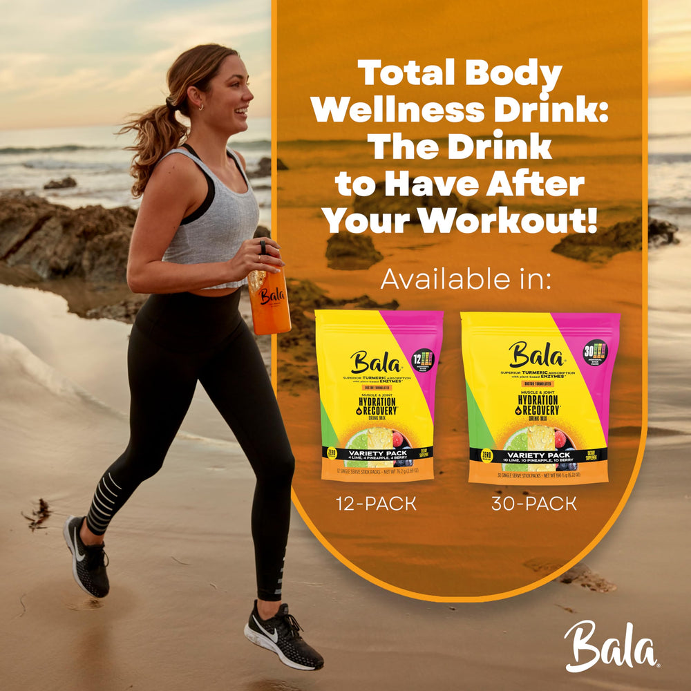 BALA drink mix dissolves in water into a smooth, residue-free beverage.