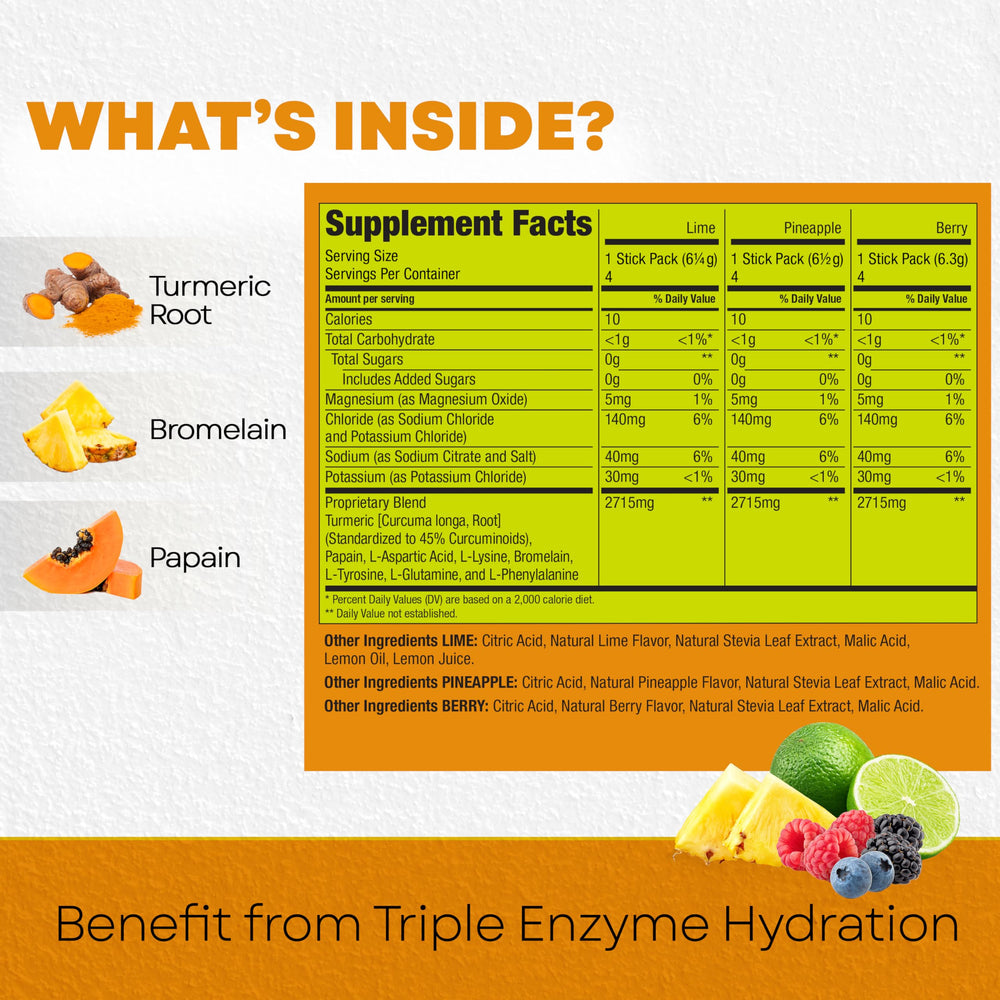 BALA Total Body Wellness Lime flavor stick shown as a refreshing hydration option.