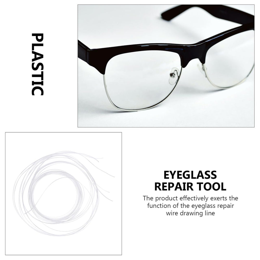 Close-up of Balacoo repair string for glasses