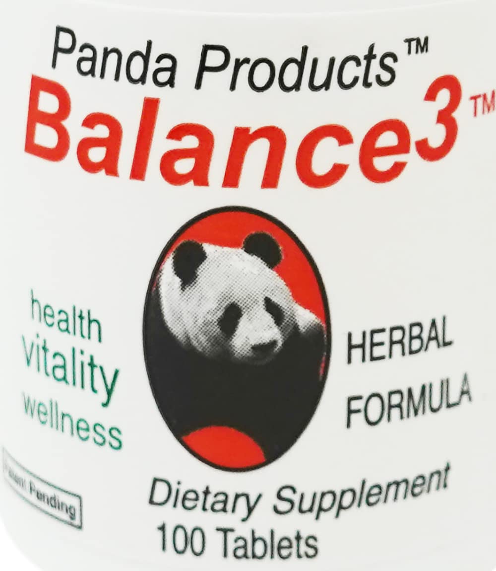Balance 3 back label with directions and ingredients
