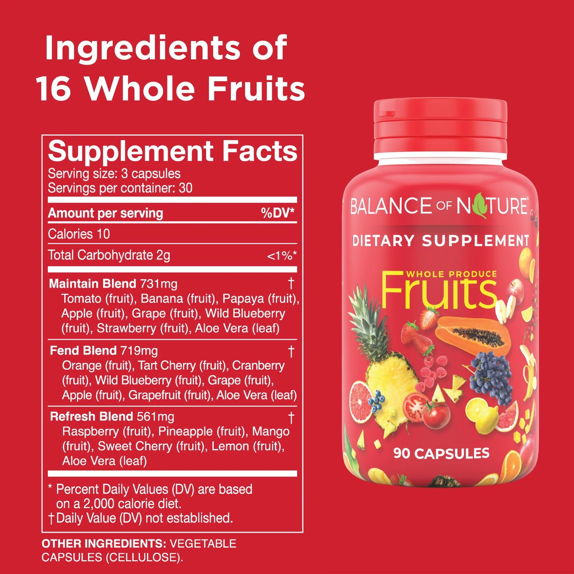 Fruits and Veggies bundle from Balance of Nature