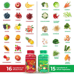 Fruits ingredients highlight for Balance of Nature
