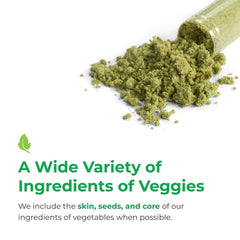 Balance of Nature Veggies ingredients including broccoli and carrot